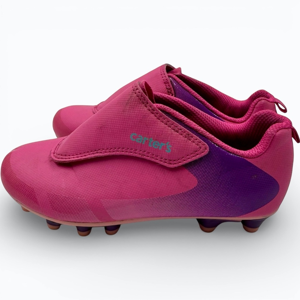 Carter's Pink & Purple Soccer Cleats Youth 13 FICA Sports Activewear Kidcore